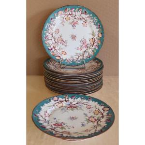 Sarreguemines XIXeme porcelaine 