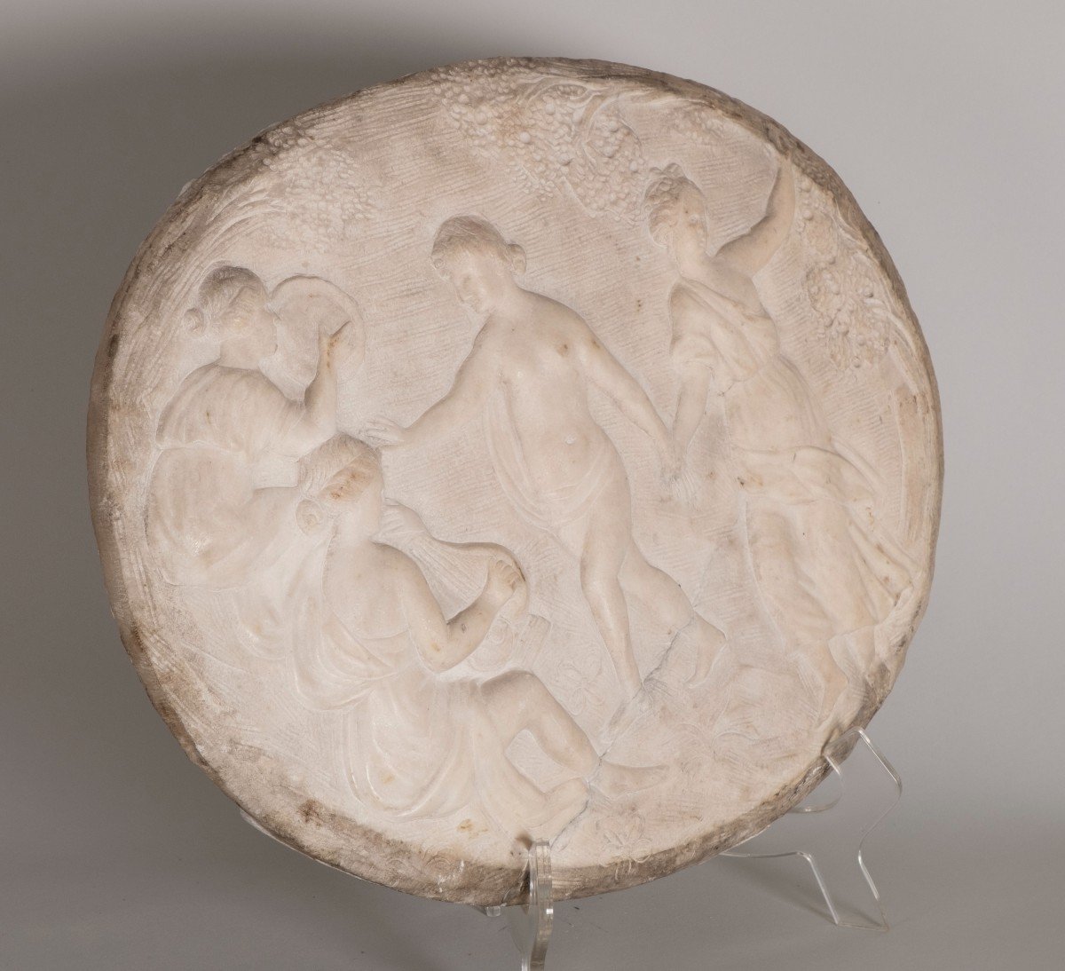 Bas Relief Représentant Une Bacchanale,  Emilie Romagne, XVIIe Siècle-photo-1