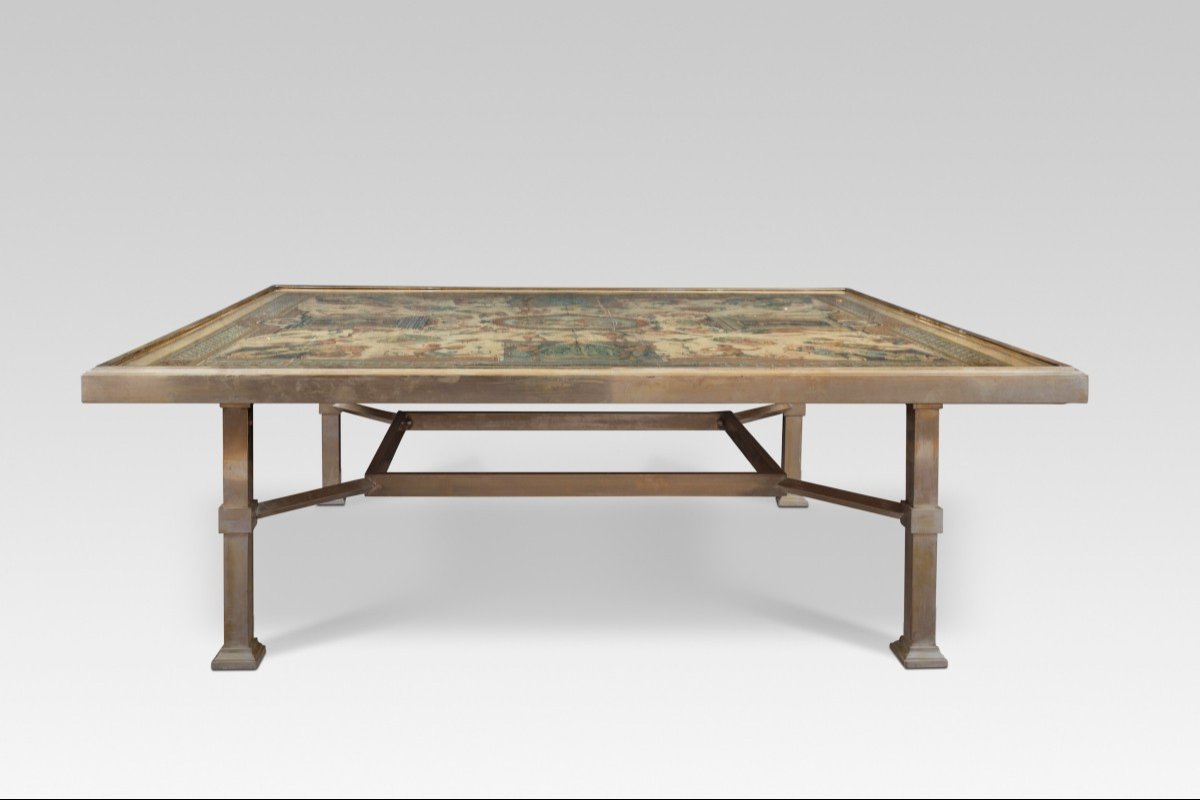 Tray Coffee Table, Attributed To Roméo Rega-photo-1