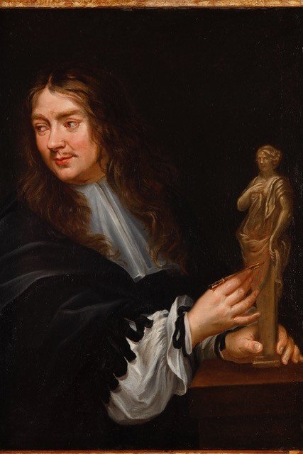 Florent De La Mare Richart (1630-1718) (att. To) – Presumed Portrait Of The Sculptor J.-j. Clerion-photo-3