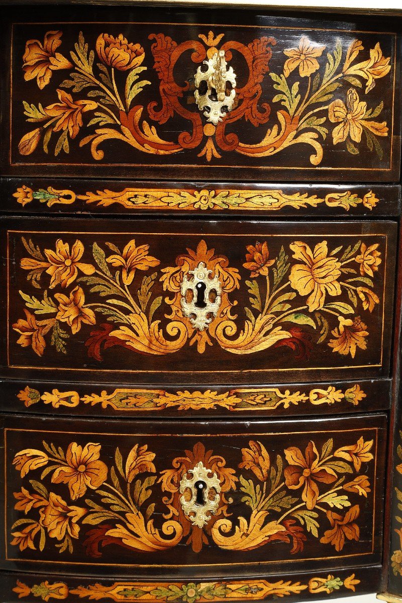 Mazarin Desk, Around 1700, Attributed To Renaud Gaudron-photo-3