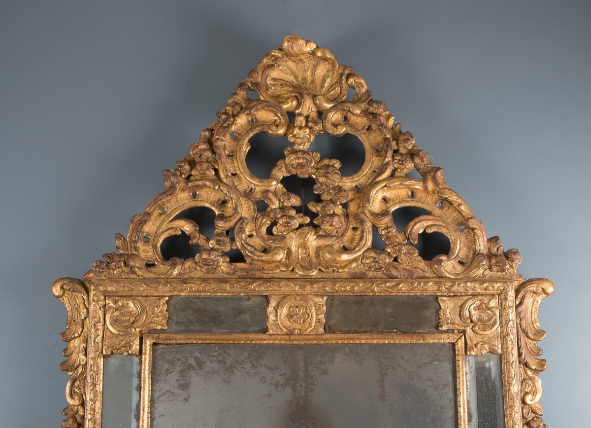 Regency Period Fronton Mirror-photo-3