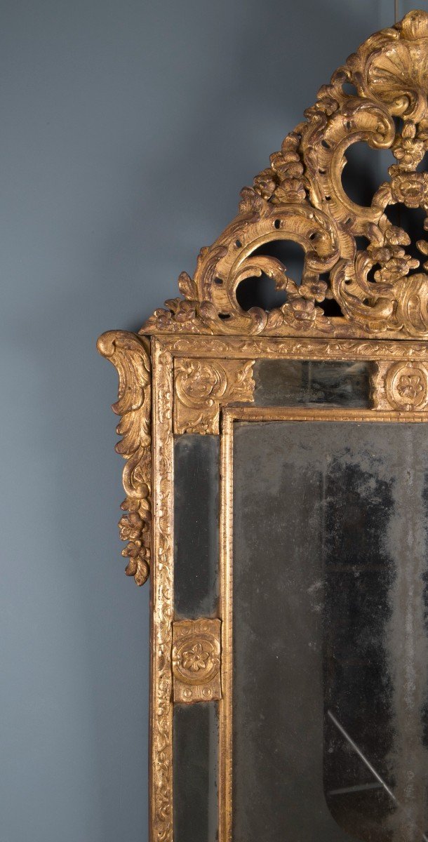 Regency Period Fronton Mirror-photo-4