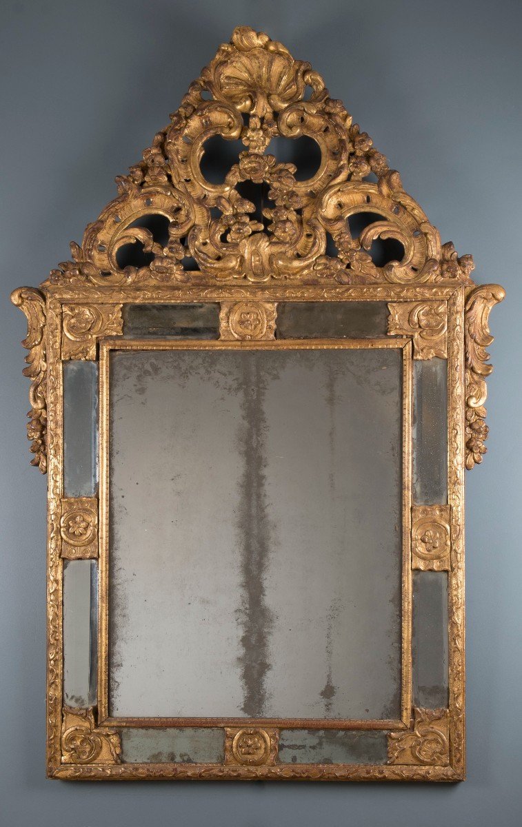 Regency Period Fronton Mirror