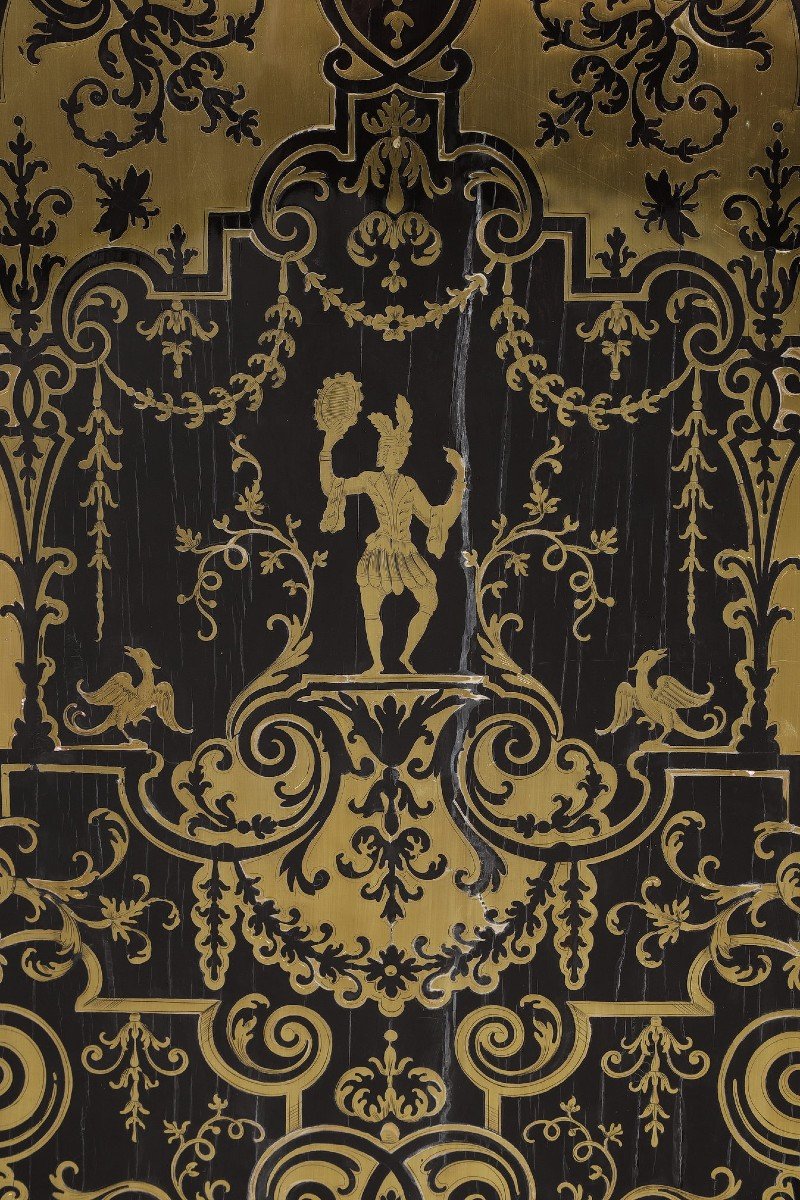 “boulle” Marquetry Bookcase, Attributed To André Charles Boulle-photo-3