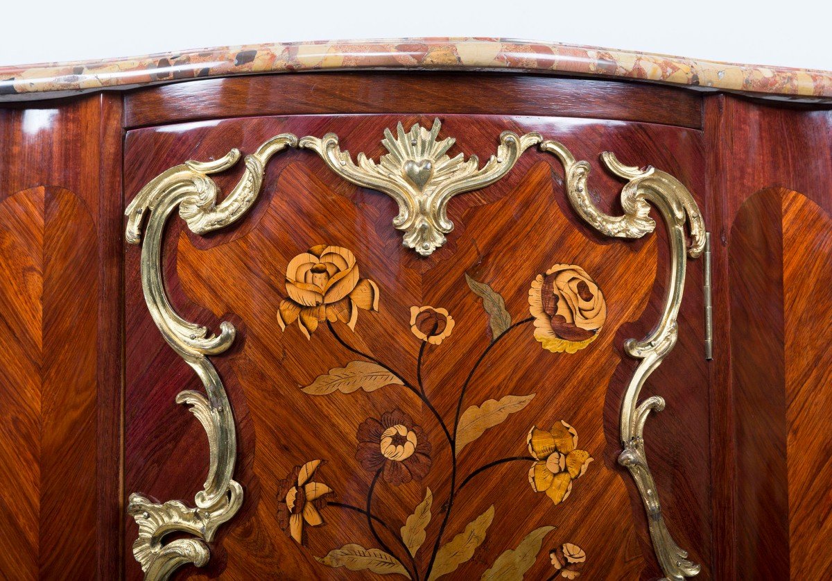 Louis XV Period Corner Attributed To Latz-photo-3