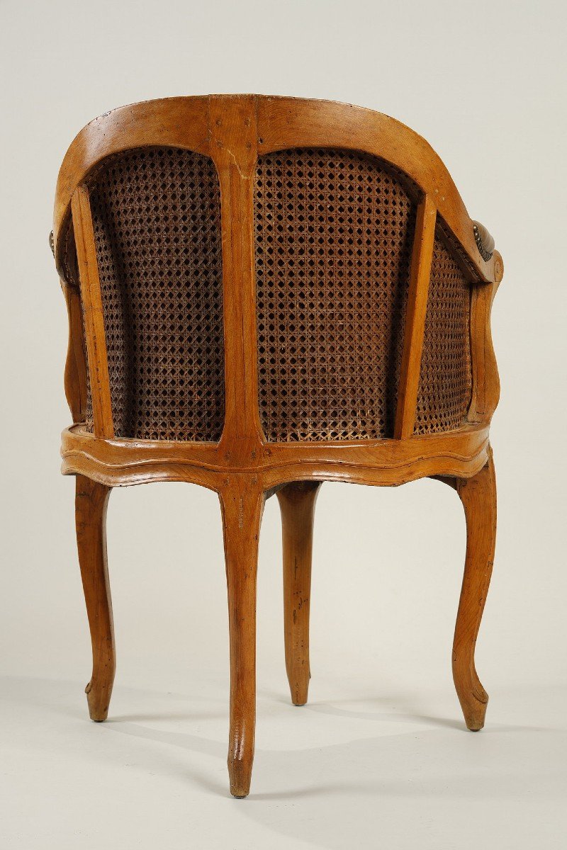 Louis XV Period Desk Armchair Stamped Forget-photo-5