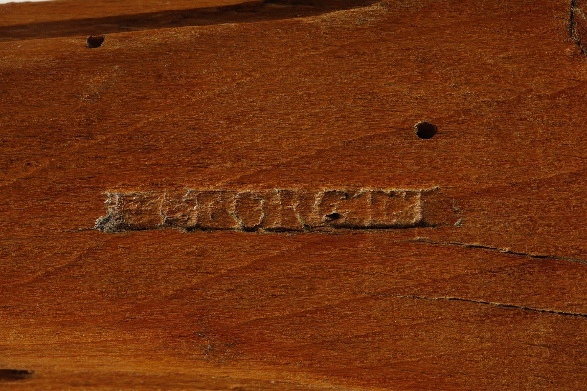 Louis XV Period Desk Armchair Stamped Forget-photo-8