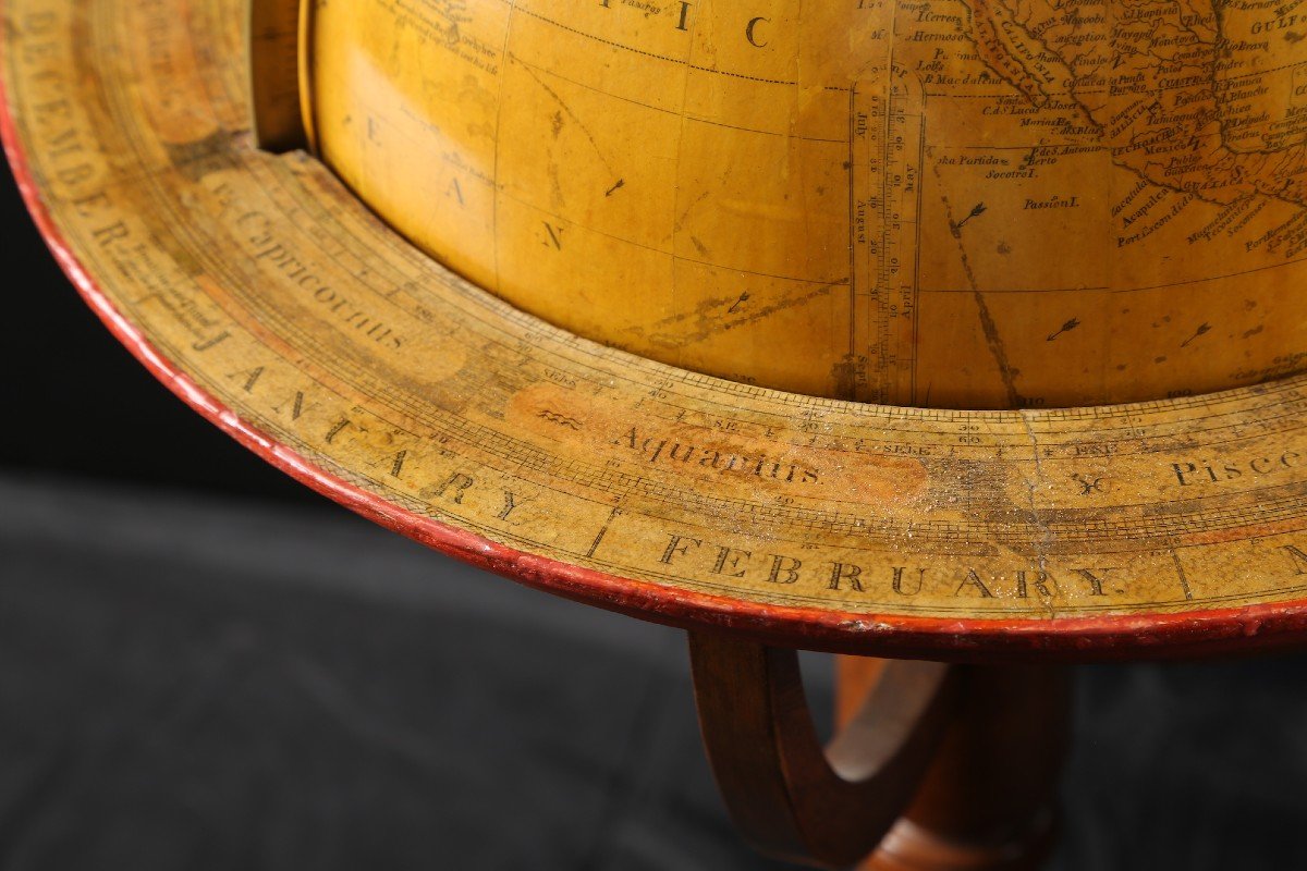 Pair Of Globes, Early 19th Century-photo-3