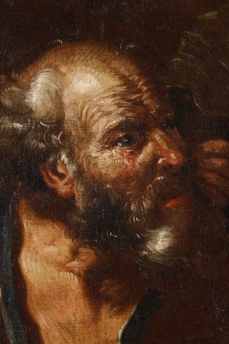 La Lettre Scellée, Huile Sur Toile, Attribuée à Bernhard Keil-photo-3