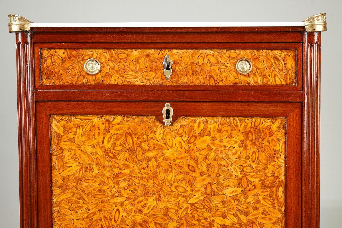 Small Secretary Louis XVI Period-photo-2