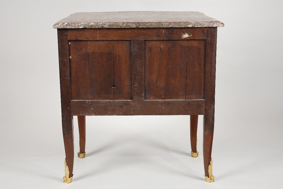 Small Curved Chest Of Drawers Stamped Migeon-photo-7