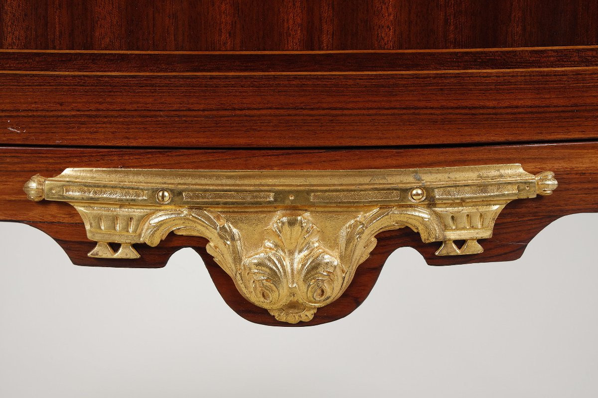 Small Curved Chest Of Drawers Stamped Migeon-photo-8
