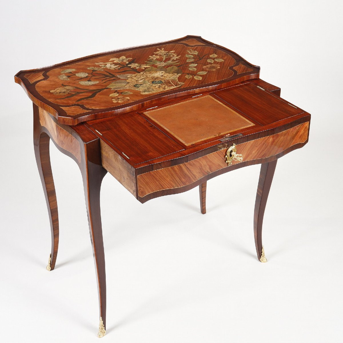 Table à mécanisme estampillée de Louis Moreau-photo-3