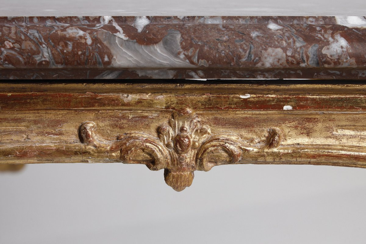 Giltwood Center Table, Regency Period-photo-7