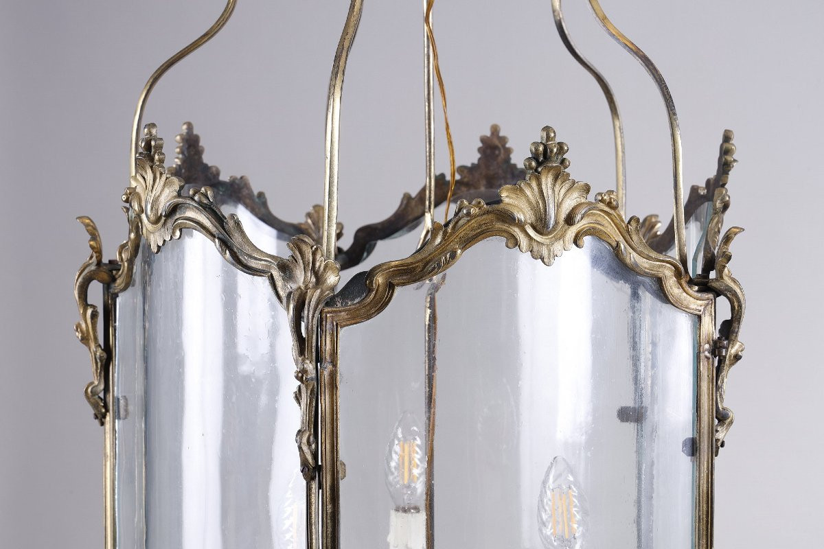 Paire de lanternes d'époque Louis XV-photo-2