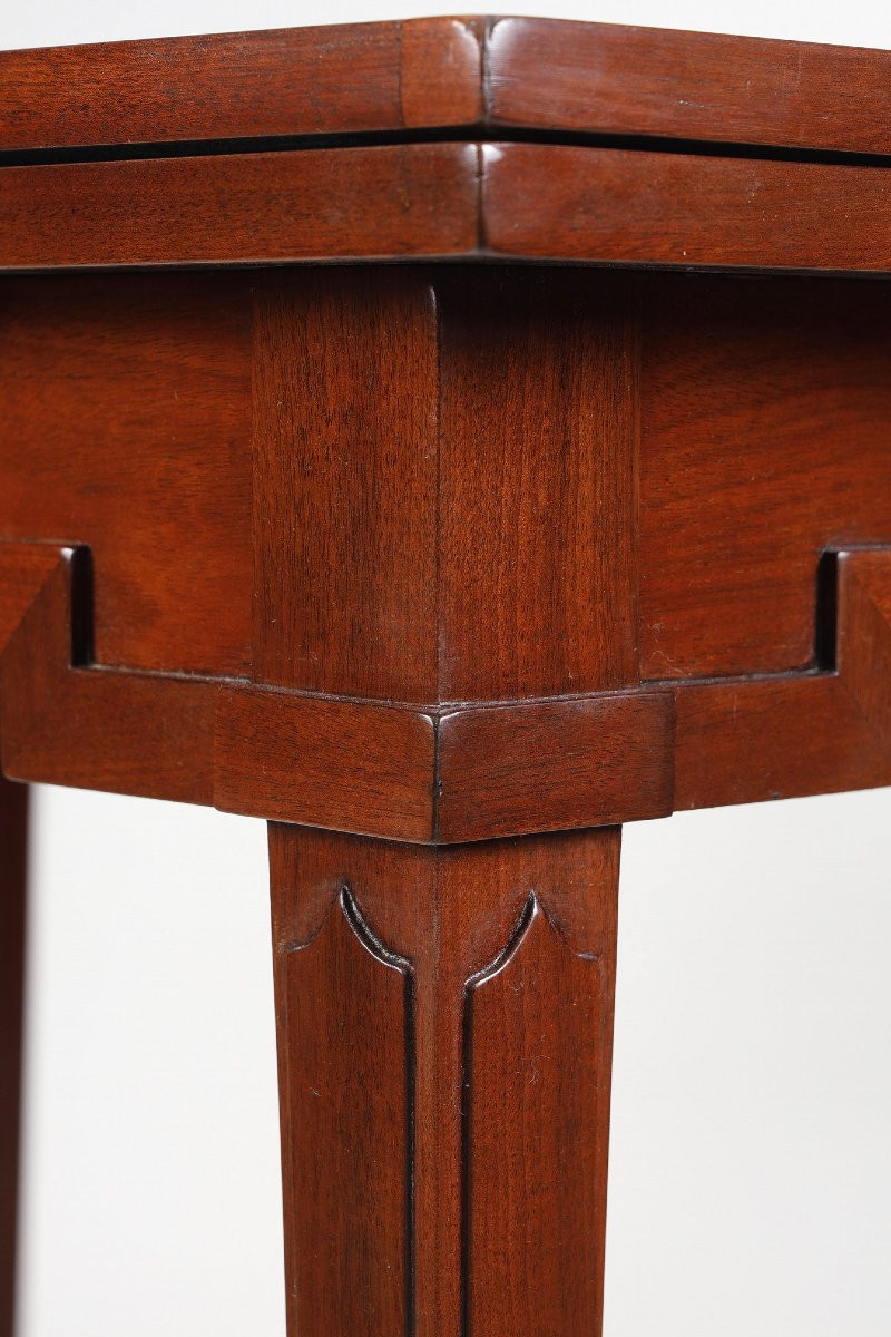 Large Table Stamped Driessin From The Louis XVI Period-photo-4
