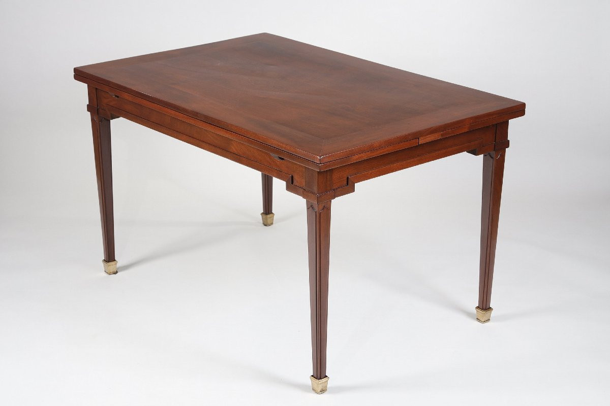 Large Table Stamped Driessin From The Louis XVI Period-photo-2