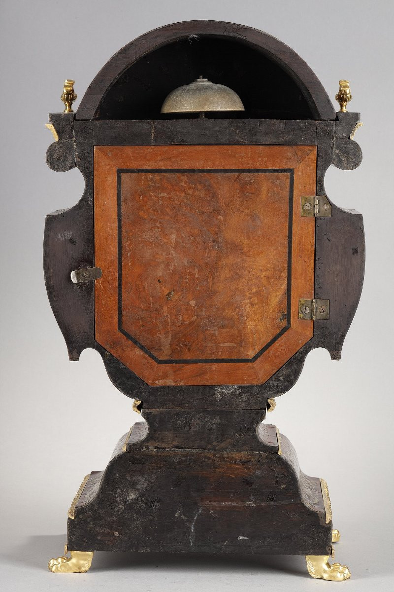 Doll's Head Signed By Duchesne Marquetry Attributed To André Charles Boulle - Louis XIV-photo-7