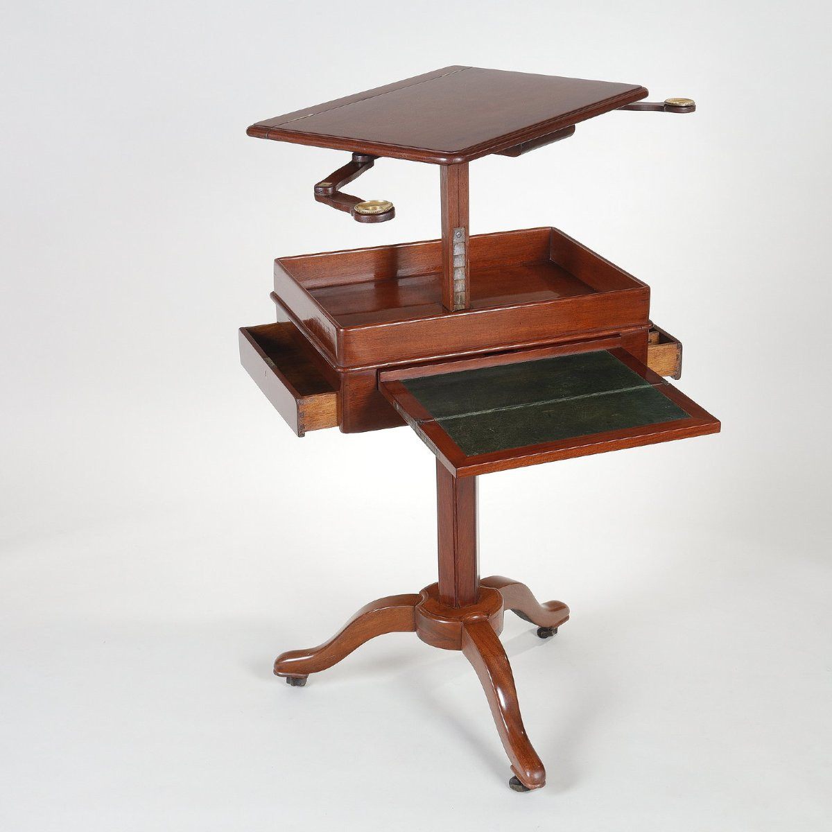 Table lutrin en acajou de CANABAS-photo-2