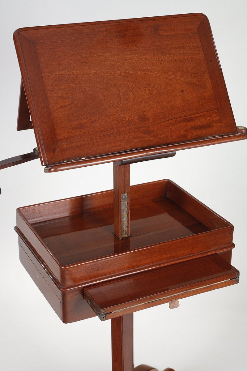 Table lutrin en acajou de CANABAS-photo-1