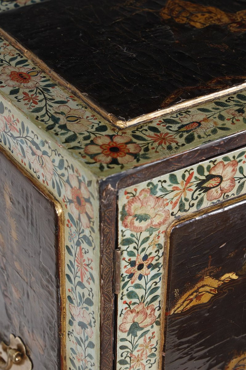 Petit cabinet Edo d'époque XVIIIe siècle-photo-1