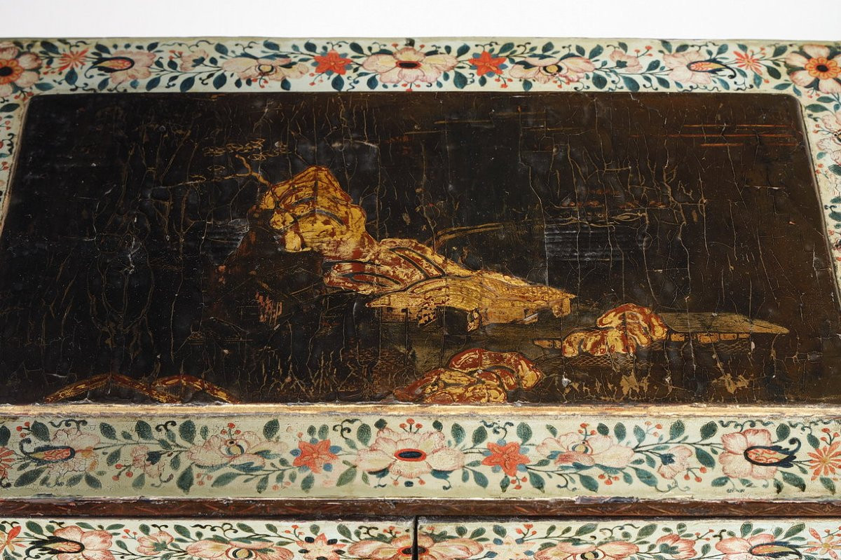 Petit cabinet Edo d'époque XVIIIe siècle-photo-3