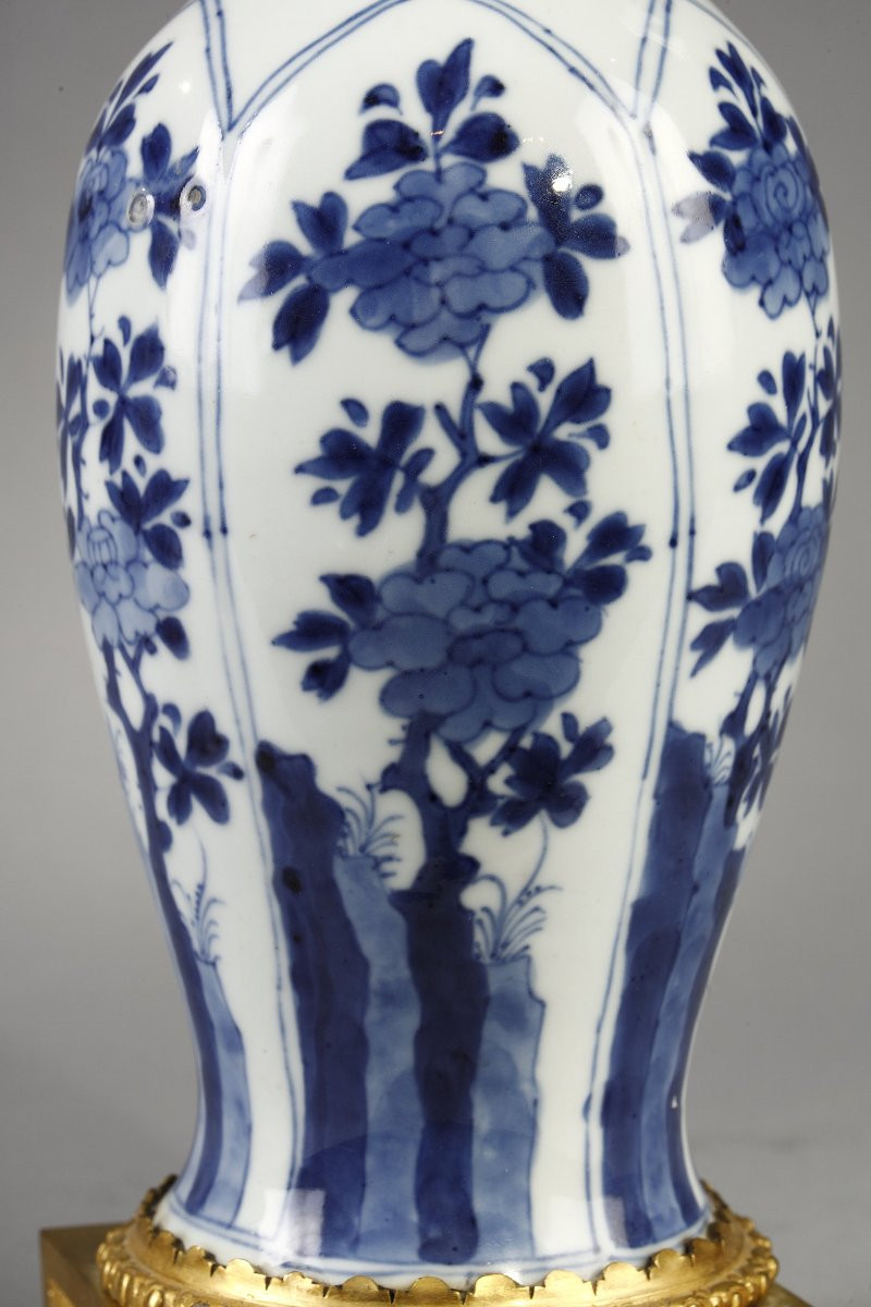 Pair Of Kangxi Period Chinese Porcelain Vases-photo-7