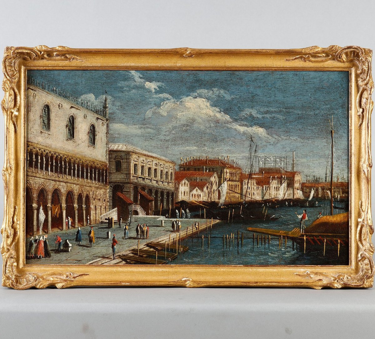 Paire de Vedute, Attribué au “Maître des vues de la Fondation Langmatt”-photo-1