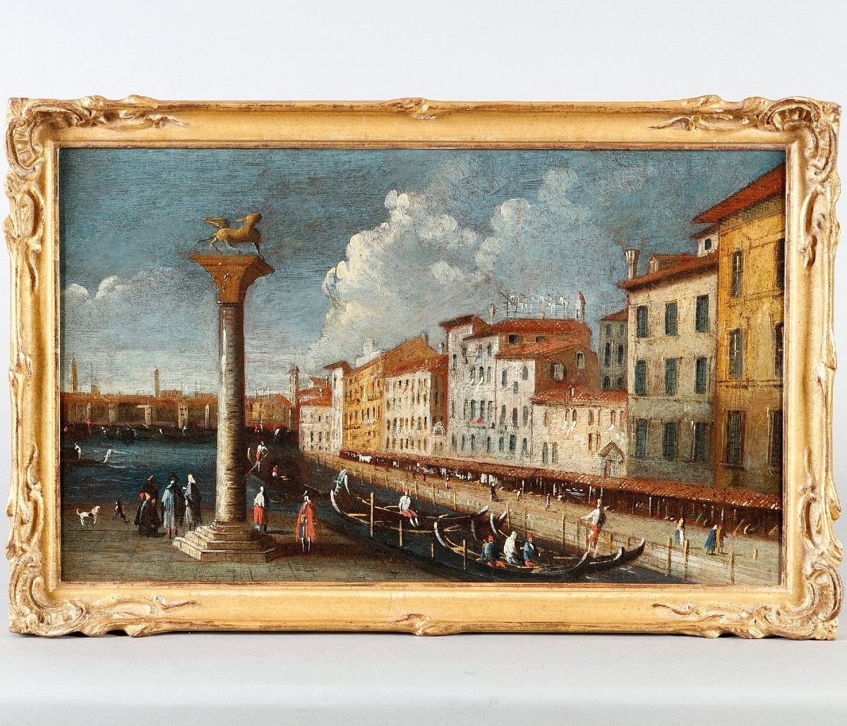 Paire de Vedute, Attribué au “Maître des vues de la Fondation Langmatt”-photo-2