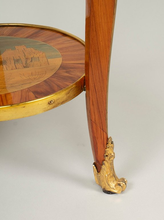 Chiffonnière Tambour Attribuée à André Louis Gilbert-photo-3