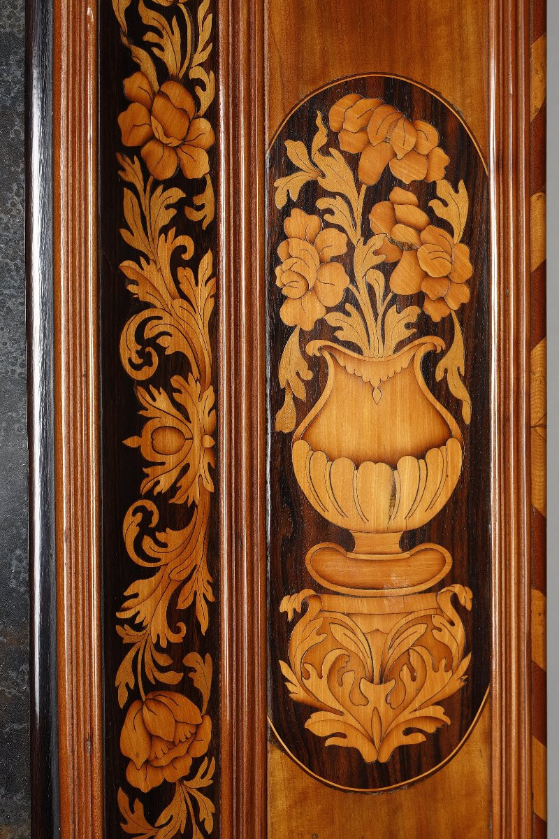 Miroir fin XVIIe attribué à Thomas Hache-photo-4