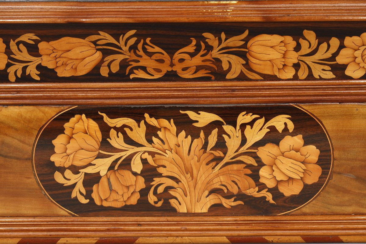 Miroir fin XVIIe attribué à Thomas Hache-photo-8