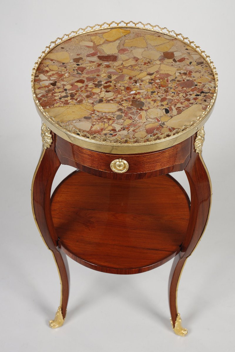 Small Table Stamped By Rvlc And Jme-photo-2