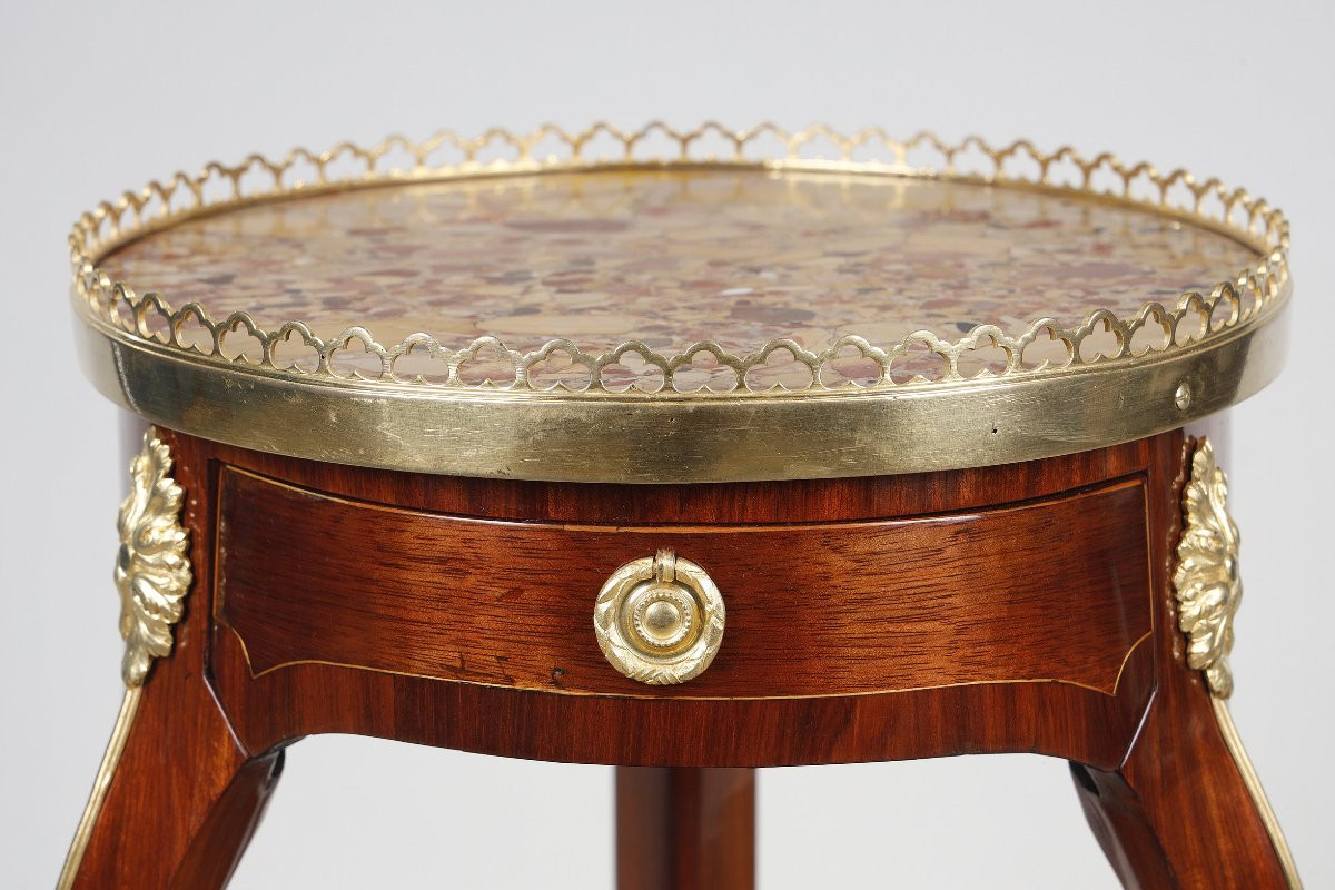 Small Table Stamped By Rvlc And Jme-photo-3