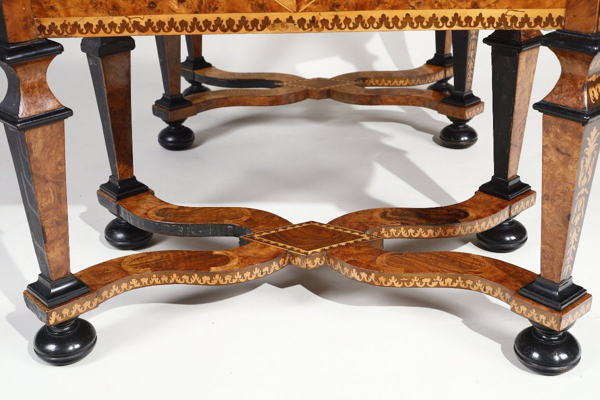 Bureau MAZARIN , circa 1700-1710 Attribué à Thomas HACHE-photo-4