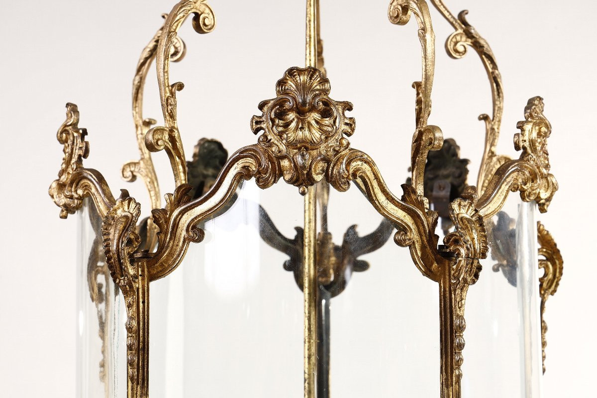 Large Louis XV Period Lantern-photo-3