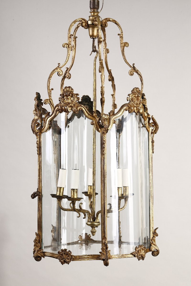 Large Louis XV Period Lantern-photo-4