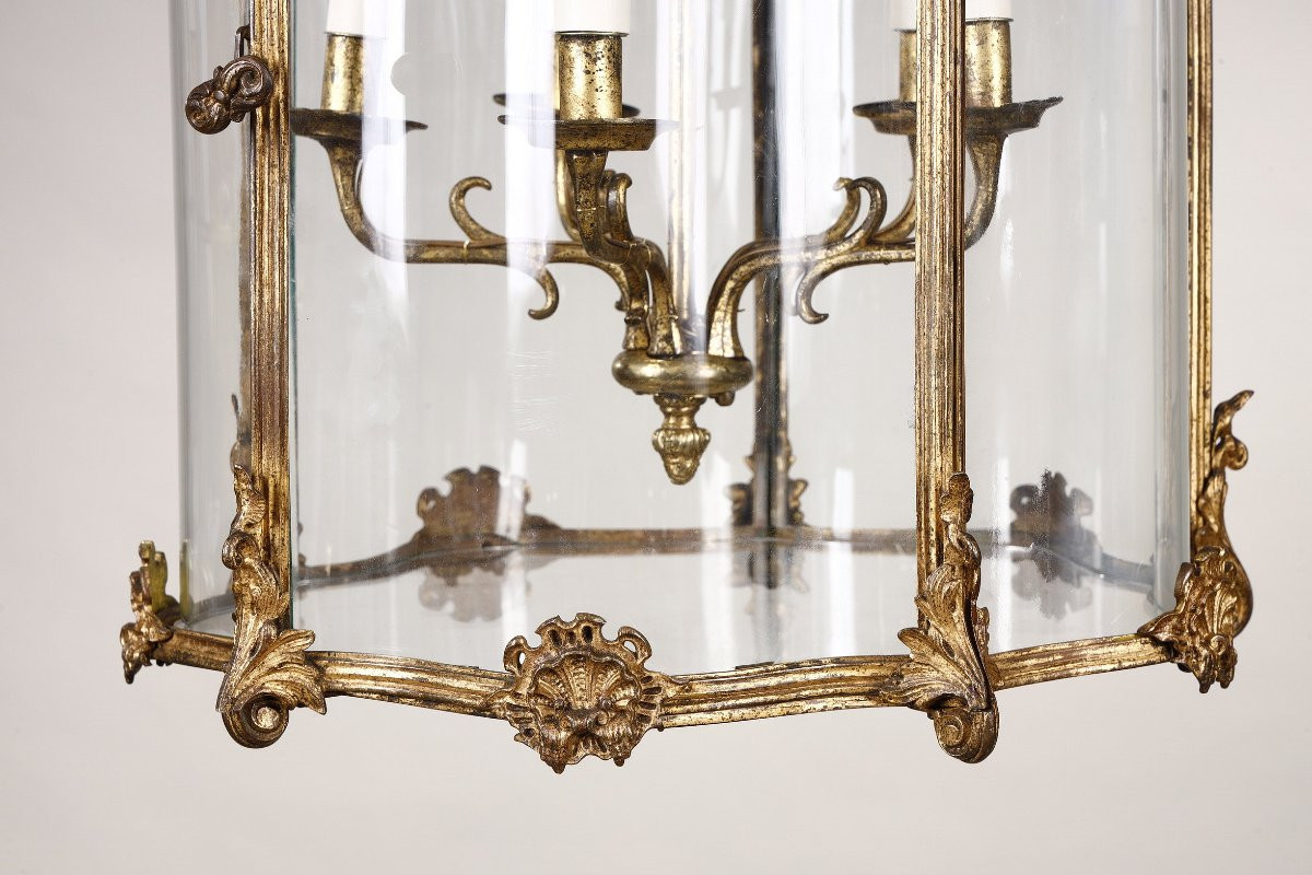 Large Louis XV Period Lantern-photo-5