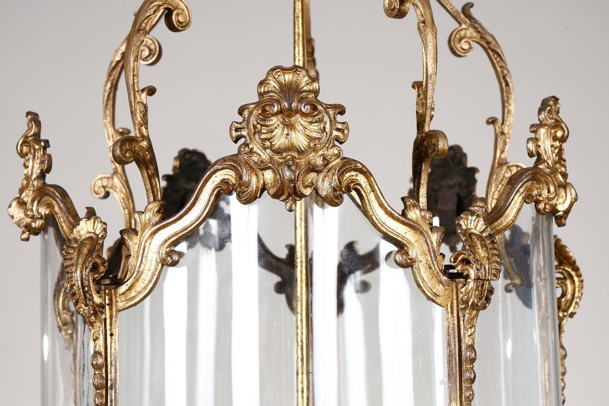 Large Louis XV Period Lantern-photo-7