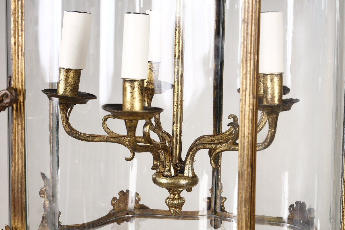 Large Louis XV Period Lantern-photo-8