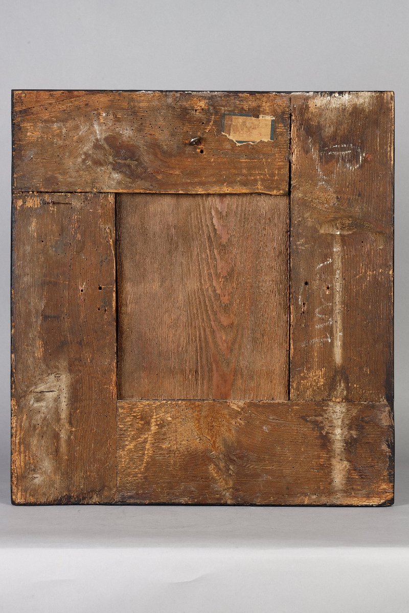 Petit miroir grenoblois, attribué à Thomas Hache  Fin XVIIᵉ- début XVIIIᵉ siècle-photo-8
