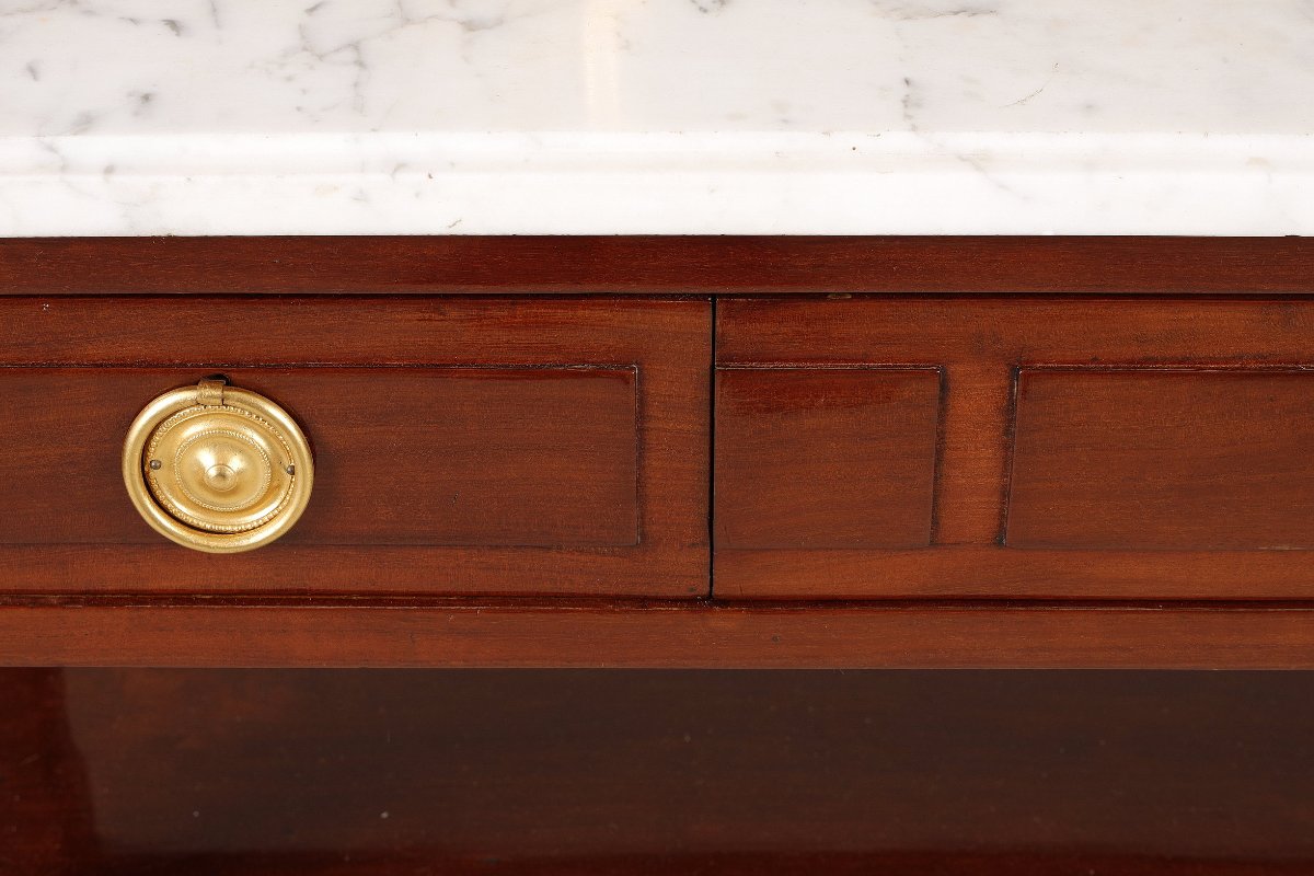 Louis XVI Period Console Table-photo-8
