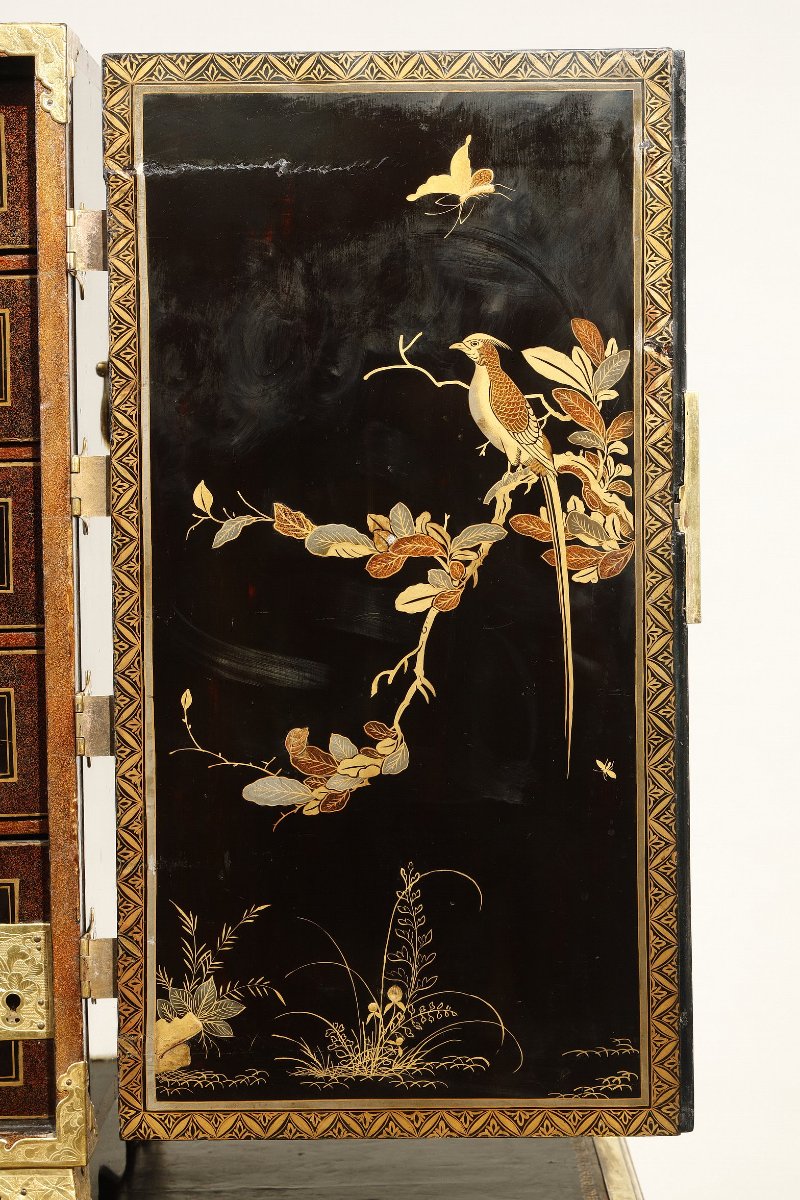 Cabinet Edo d'époque XVIIIe siècle-photo-2