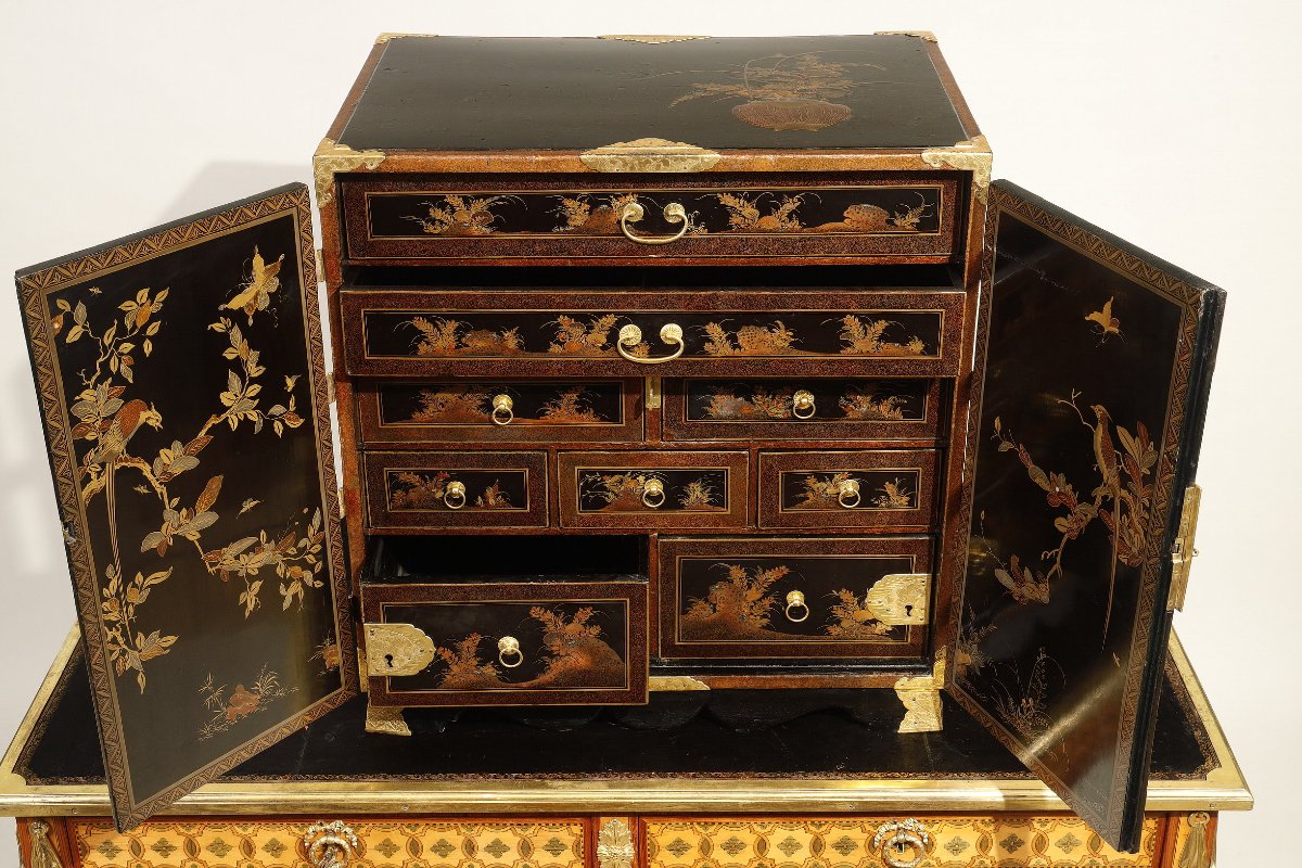Cabinet Edo d'époque XVIIIe siècle-photo-4