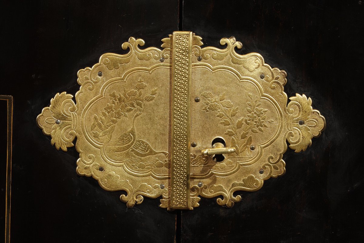 Cabinet Edo d'époque XVIIIe siècle-photo-8