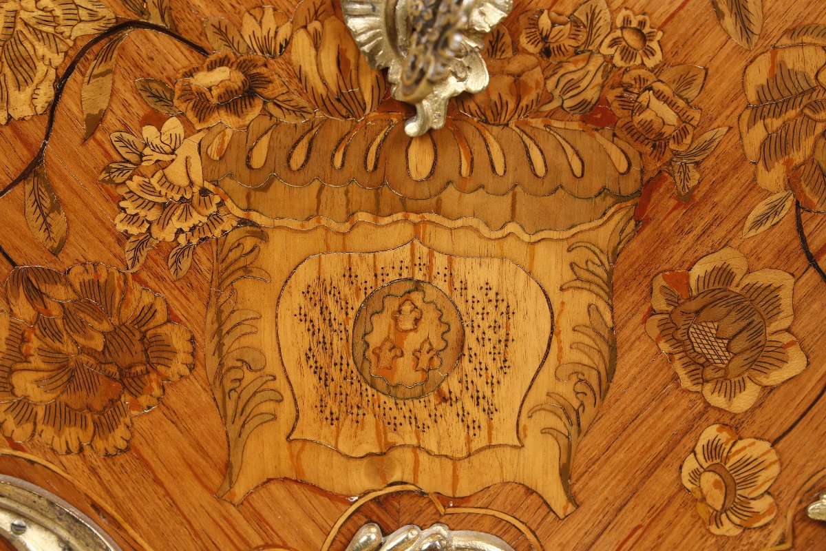 Louis XV Period Commode Stamped By Jacques Dubois-photo-4