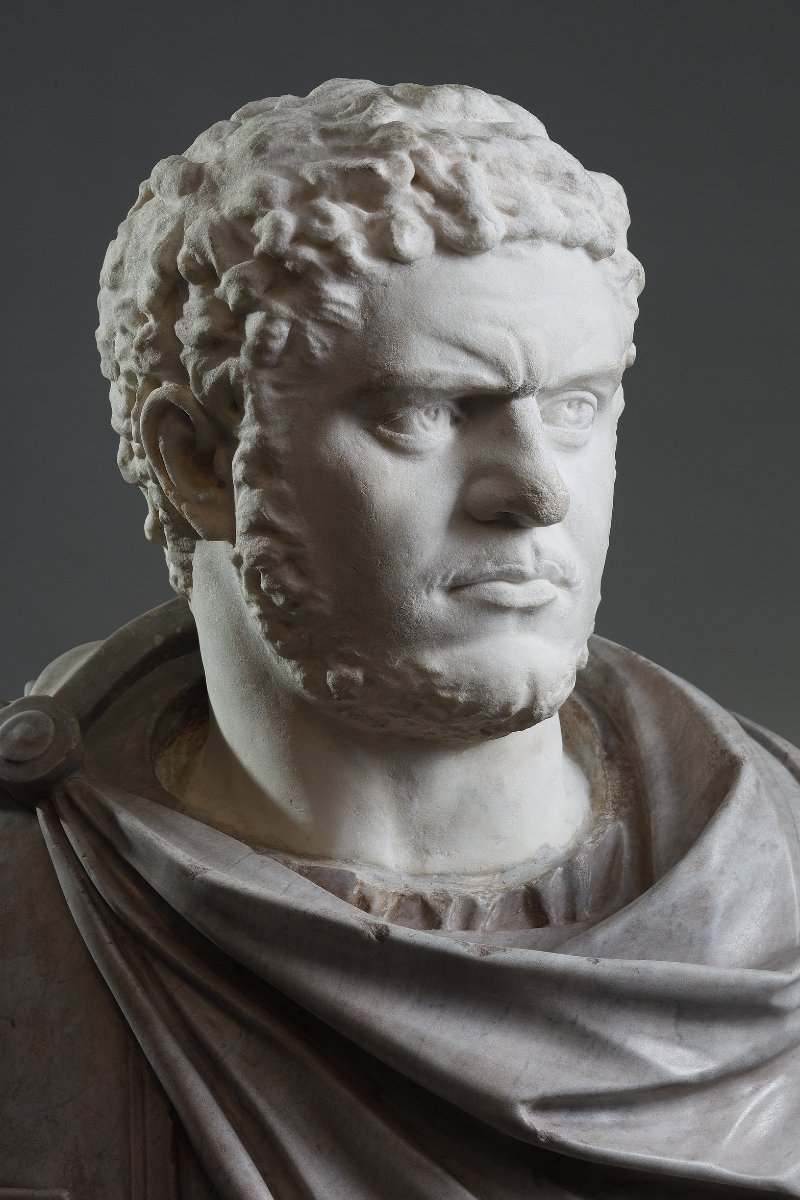 Marble Bust Of Emperor Caracalla-photo-2