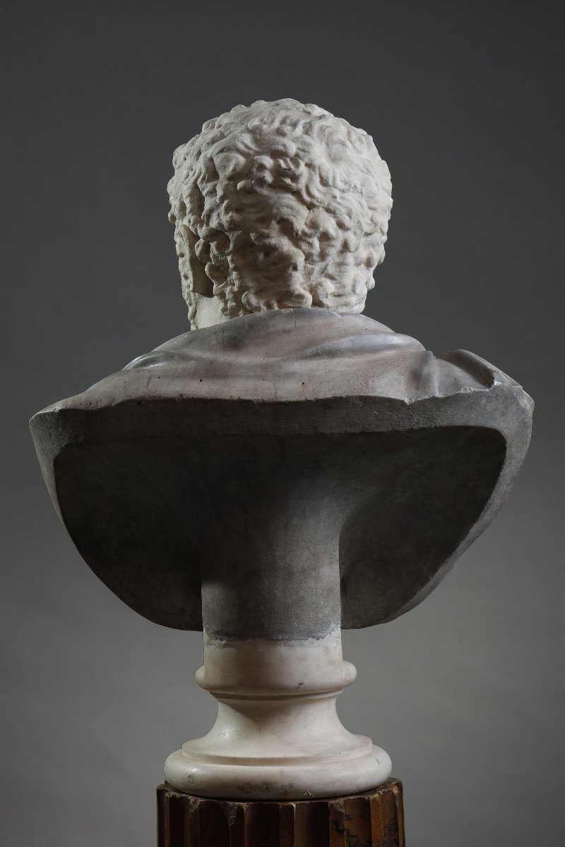 Marble Bust Of Emperor Caracalla-photo-3