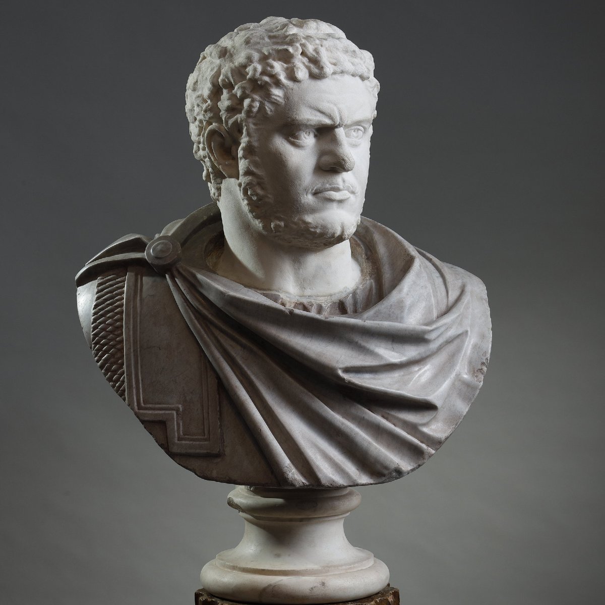 Marble Bust Of Emperor Caracalla-photo-4